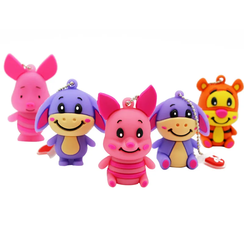 

TEXT ME cartoon Animal pig donkey unicorn owl tiger usb 2.0 USB flash drive pen drive 4GB 8GB 16GB 32GB memory Stick