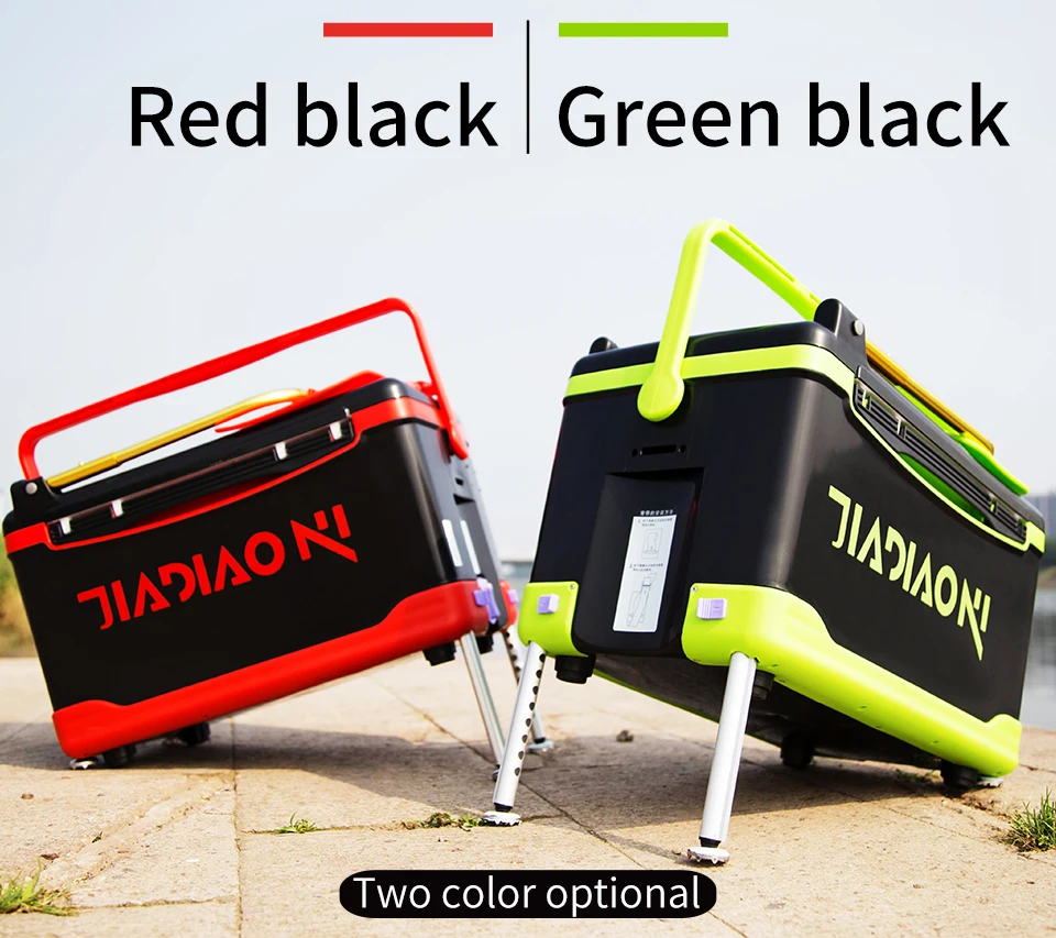JIADIAONI 30L 5,5 кг Пластиковые Многофункциональные рыболовные снасти коробки Портативный рыболовный ящик сиденье
