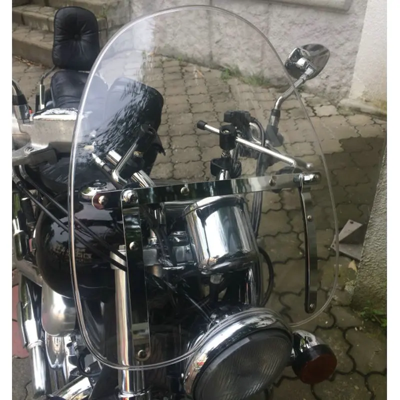 Ветровой экран для Honda CN250 CG125 CD CG CN 250 125 см CMX 500 450 400 200 CX 650 7/8 дюйма или 1 дюйм ручки