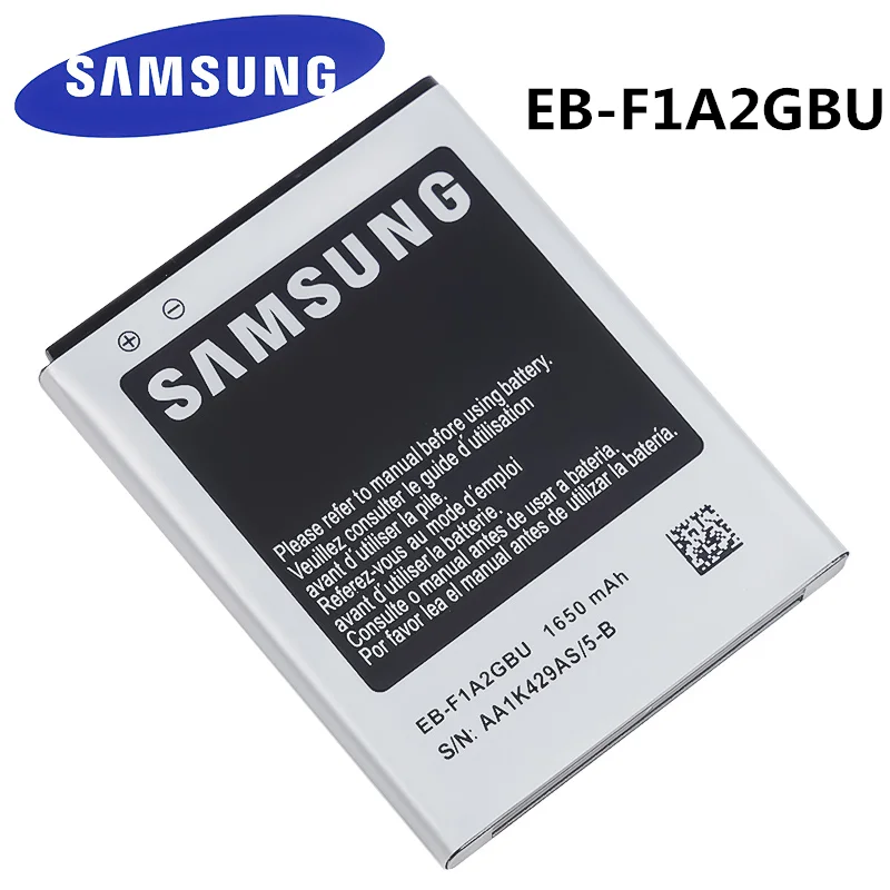 SAMSUNG оригинальная EB-F1A2GBU 1650 мА/ч батарея для Samsung Galaxy S2 i9100 i9108 i9103 I777 i9105 i9100G i9188 i9050