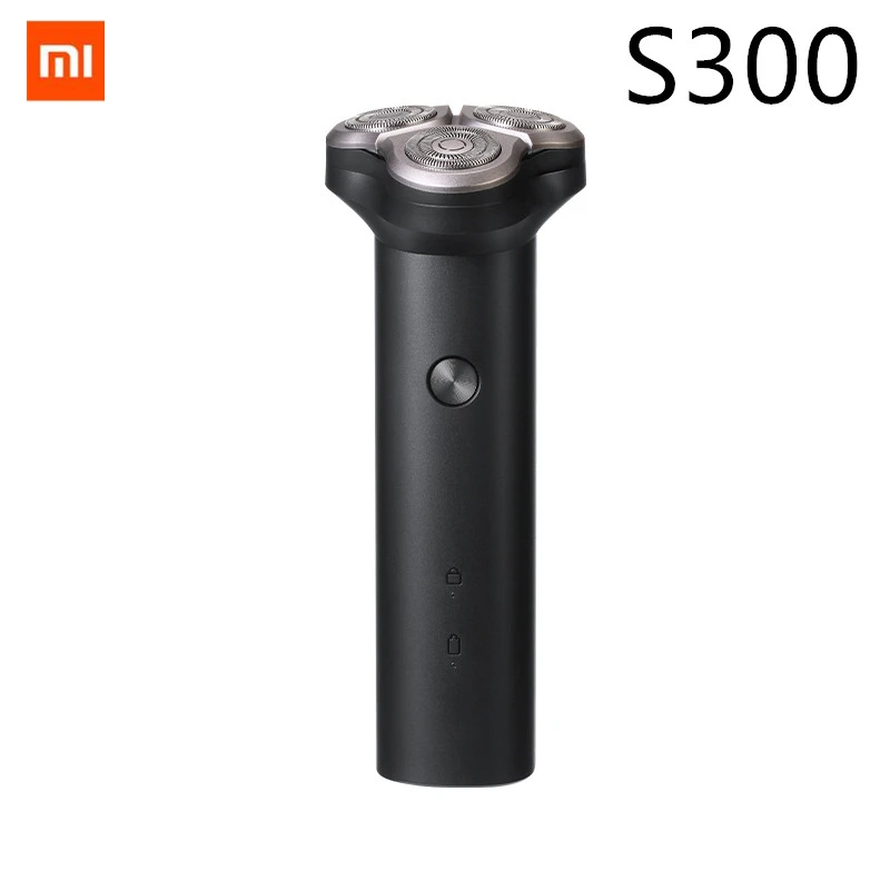 

Плавающая электробритва Xiaomi Mijia S300 IPX7, водонепроницаемая двухслойная Бритва для сухого и влажного бритья бороды с зарядным устройством, Type-C