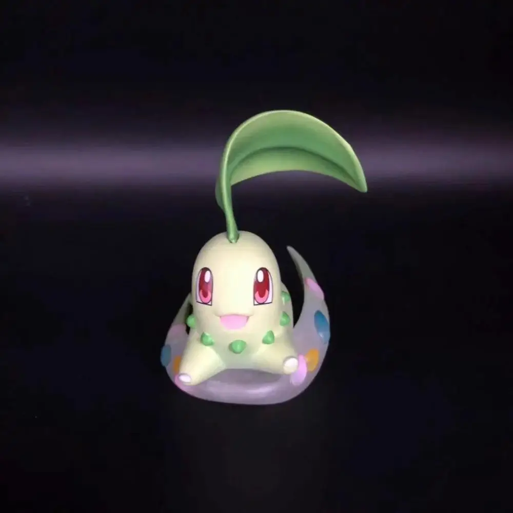 Takara tomy pokemon Chikorita Garage наборы Аниме фигурки Куклы окружающие игрушки подарки для