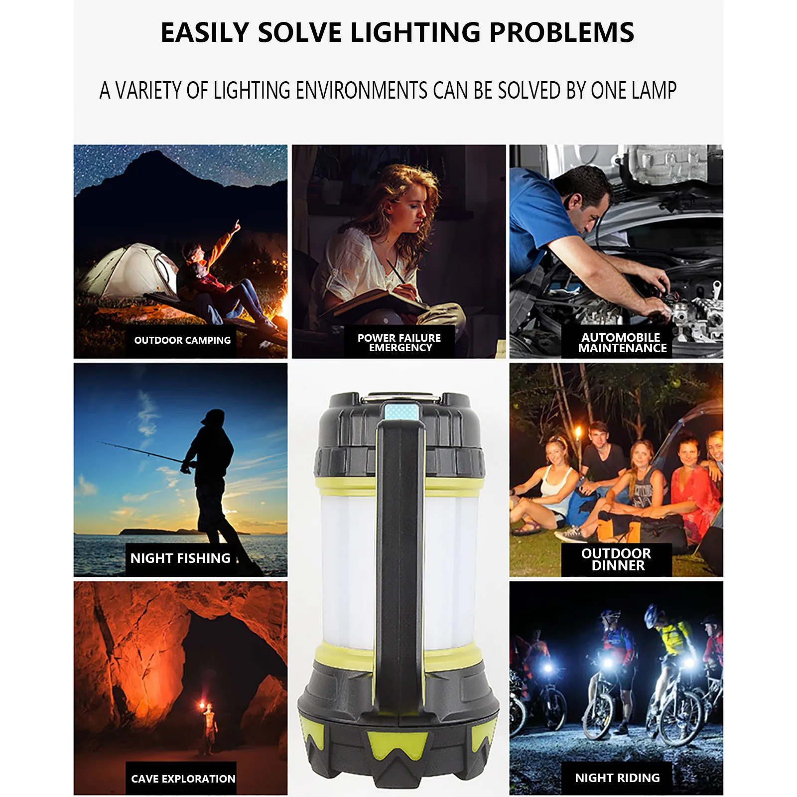 Портативный долговесветильник фонарь для поиска светодиодный перезаряжаемый