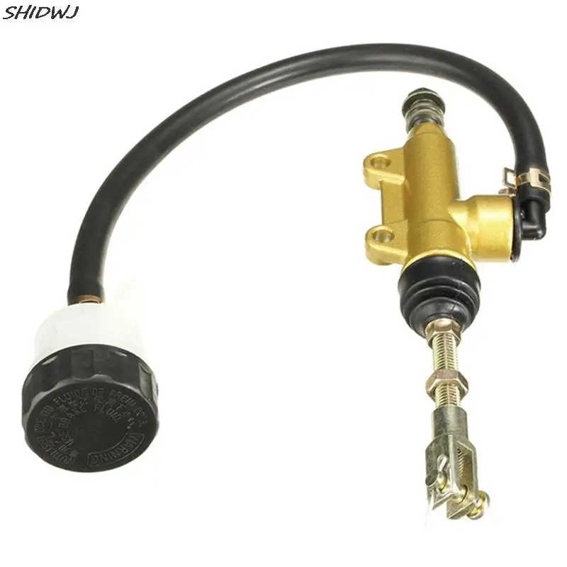 

Gold Motorcycle Cylinder ATV Motorbike Brakes Hydraulic Pump Quad Dirt Bike Pit Rear Foot Brake Master 1 Pc
