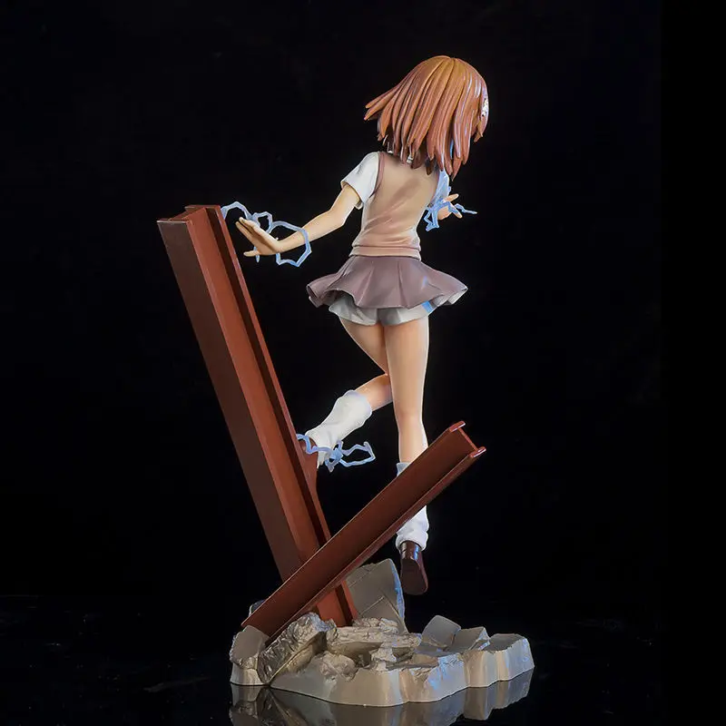 Волшебная блокнотная коллекционная игрушка Misaka Mikoto 26 см из ПВХ подвижная фигурка