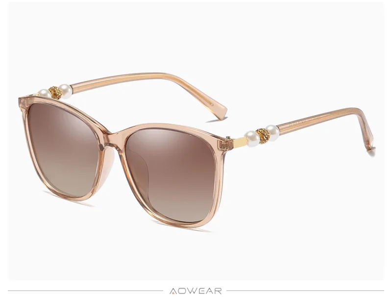 AOWEAR, винтажные Поляризованные солнцезащитные очки, женские, для вождения, прозрачные, солнцезащитные очки,, новые дизайнерские очки, оттенки, UV400, очки, Gafas De Sol