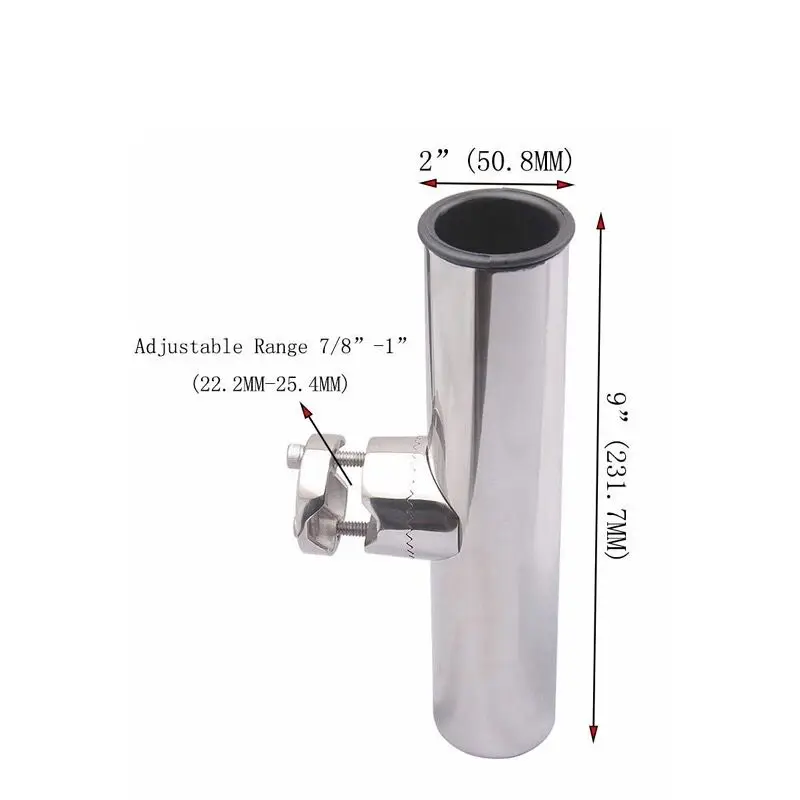 Держатели Для Удочек из нержавеющей стали 316 регулируемое съемное крепление на