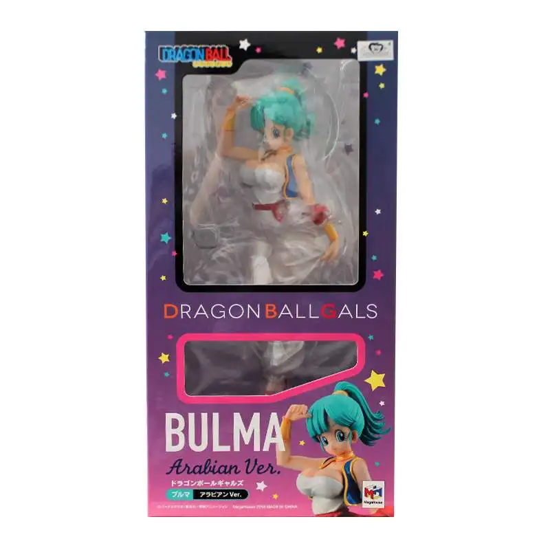 

20cm BANDAI Dragon Ball MegaHouse Bulma Action PVC Collection Model Toy Anime Figure Toys For Kids