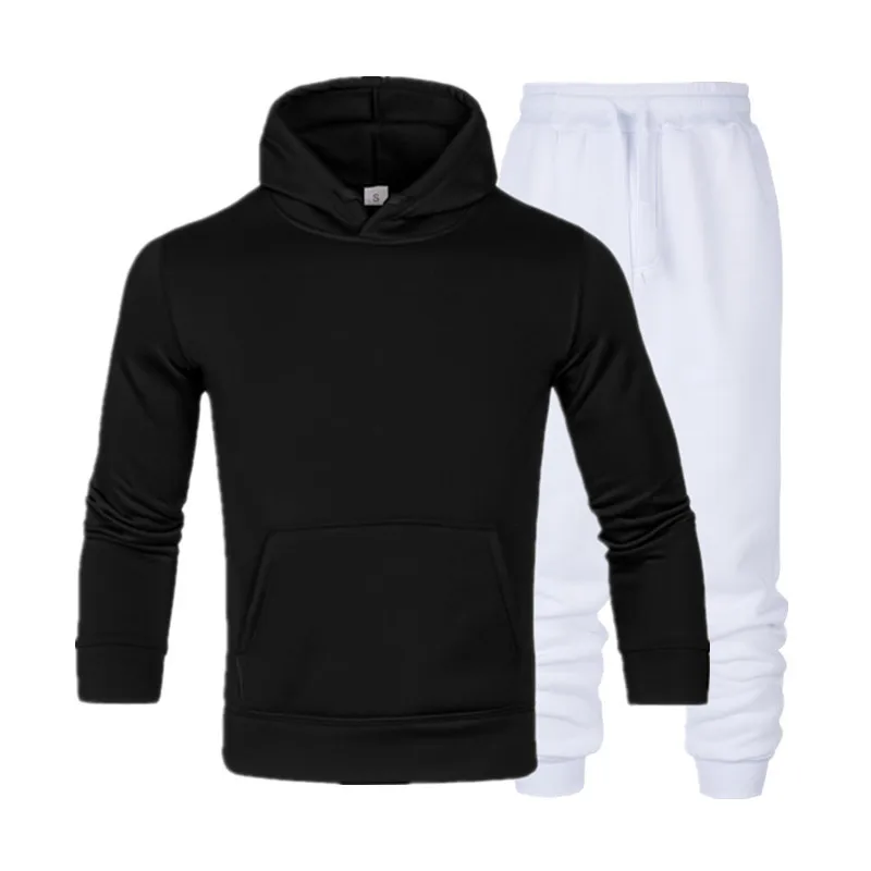

2021 New Sweater Suit Men And Women Sportswear Clothes + Pants Two-piece Couple Suit PSTZA33-PSTZA36