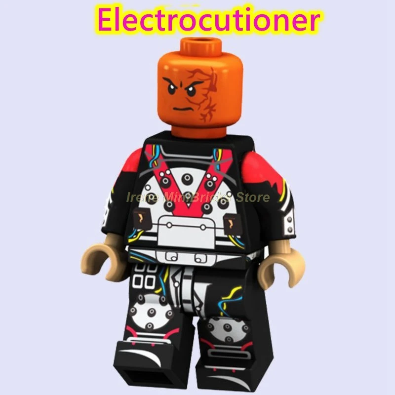 Electrocutioner Gotham Gordon Брюс Уэйн Бэтмен Marvel фильм железные человеческие Мстители эндгейм Acrion фигурки в Конструкторы Игрушки для детей DC - Цвет: Electrocutioner