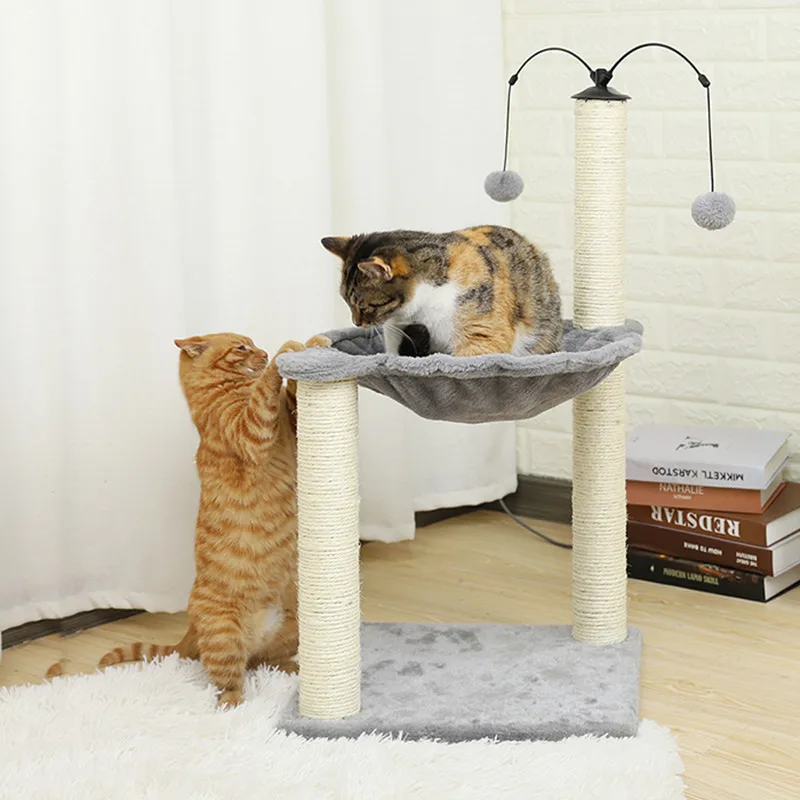 Домашняя, игрушечный домик для кошки, кровать, подвесная мышь, кошачье дерево, Когтеточка для питомца, котенок, альпинистский пост, сизаль, играющая игрушка для питомца