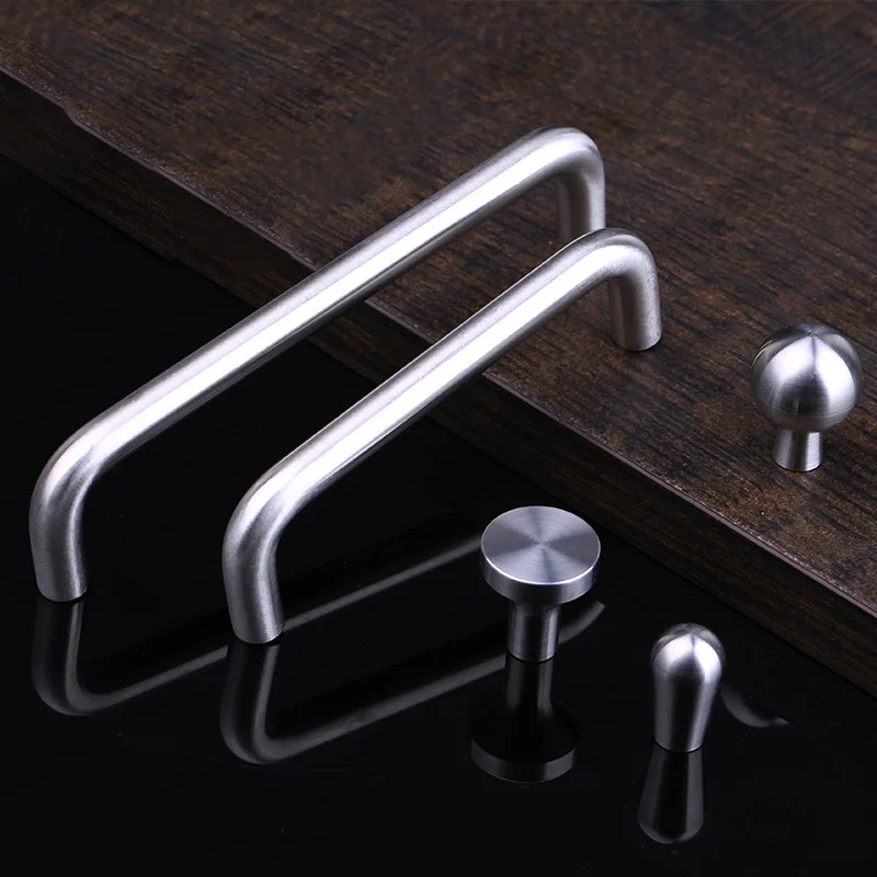 Современная ручка из нержавеющей стали 304 простая кухонная прикроватная кнопка