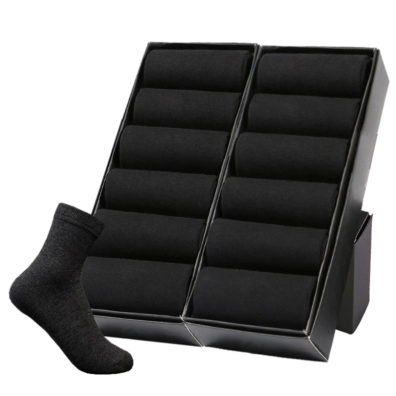 

Мужские хлопковые носки ZARE, Новые Стильные черные деловые мужские носки, мягкие дышащие летние зимние мужские классические A1 YX26