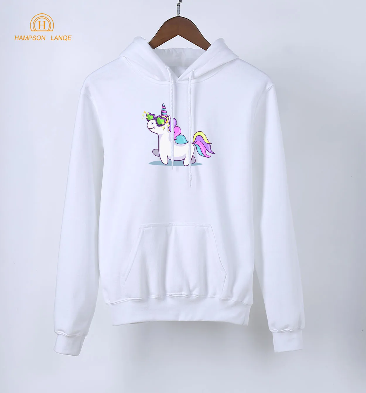 Милые женские толстовки радужной расцветки Kawaii весна осень 2020 с капюшоном в