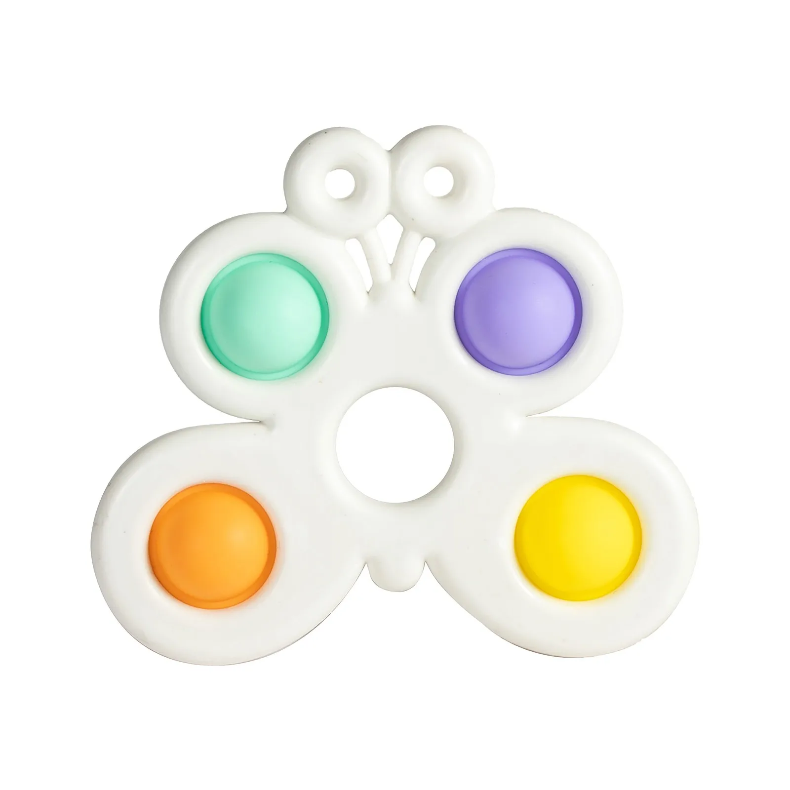 

Fidget Simple Dimple Toy Stress Relief Hand Toys for Kids Adults Portable Office Stress Relief Fidget Circle Soft Silicone Toys