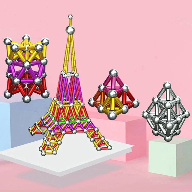 500 шт. магнитного адвокатского сословия Сталь мяч игрушка красочный магнитный