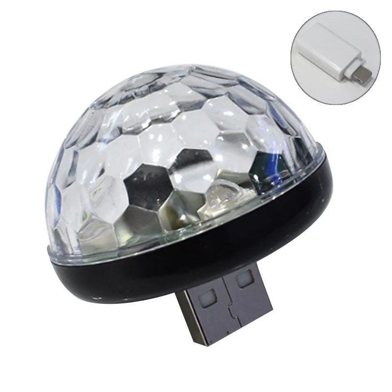 Светодиодный вечерние USB Atmospheres светильник DJ мини цветная музыкальная звуковая
