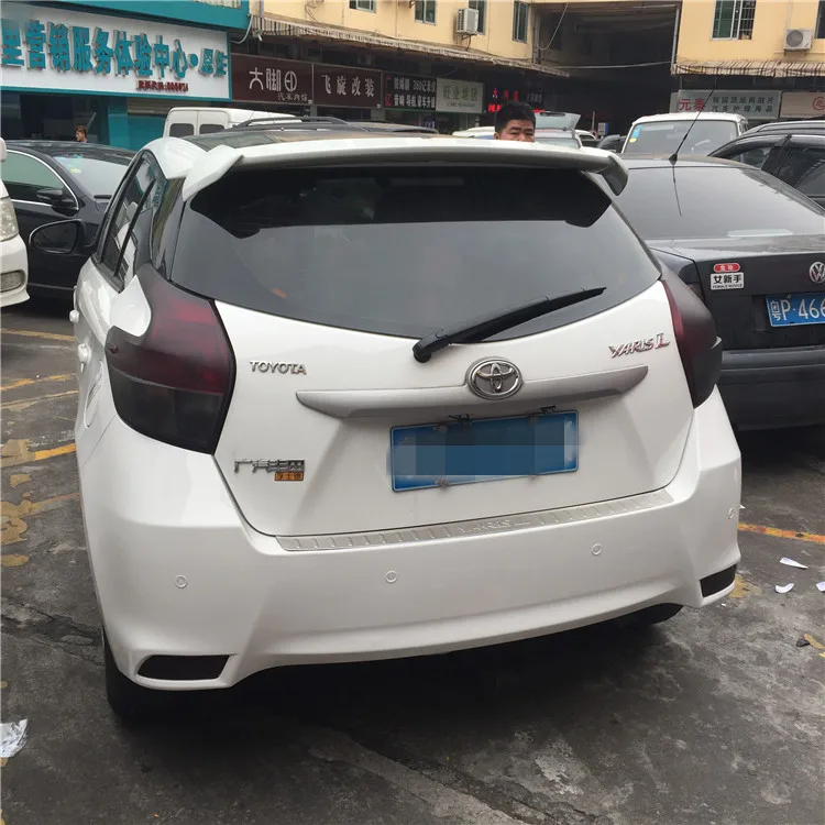 For TOYOTA Yaris LSpoiler 2014-2016 High Quality ABS Material Car Rear Wing Primer Color Spoiler | Автомобили и мотоциклы