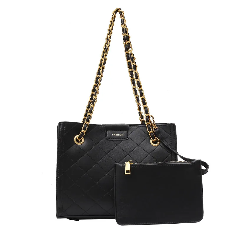 2020 Fashion Shoulder Bag Women Travel Bags Leather Pu Quilted Female Luxury Handbags Designer Sac A Main Femme | Багаж и сумки