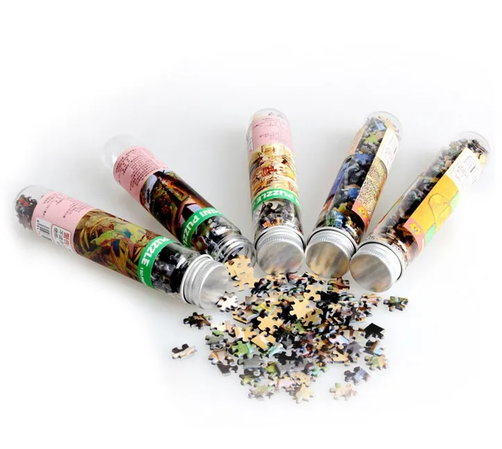 

HIINST 150 Pieces Jigsaws Puzzle Mini Decompression Intelligence Puzzles Game Interesting Toys Children's Toys