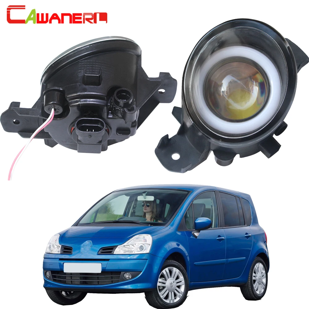 Cawanerl для Renault Grand Modus 2004 2013 автомобиля H11 светодиодный туман светильник лампы глаза