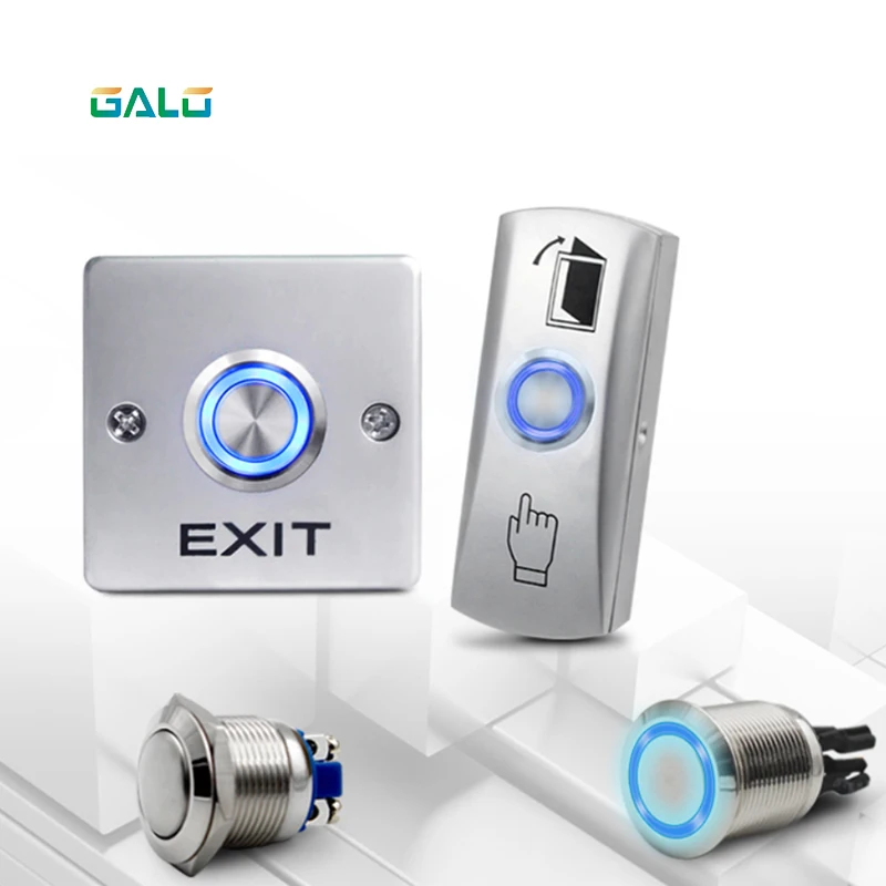 Гало металлический кольцевой кнопочный переключатель кольцо светодиодный