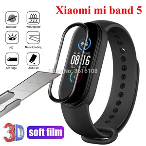 Защитная пленка для Xiaomi mi band 5, защита экрана, мягкая пленка из ТПУ для браслета Xiaomi Mi Band 5 Miband5, защитная пленка HD