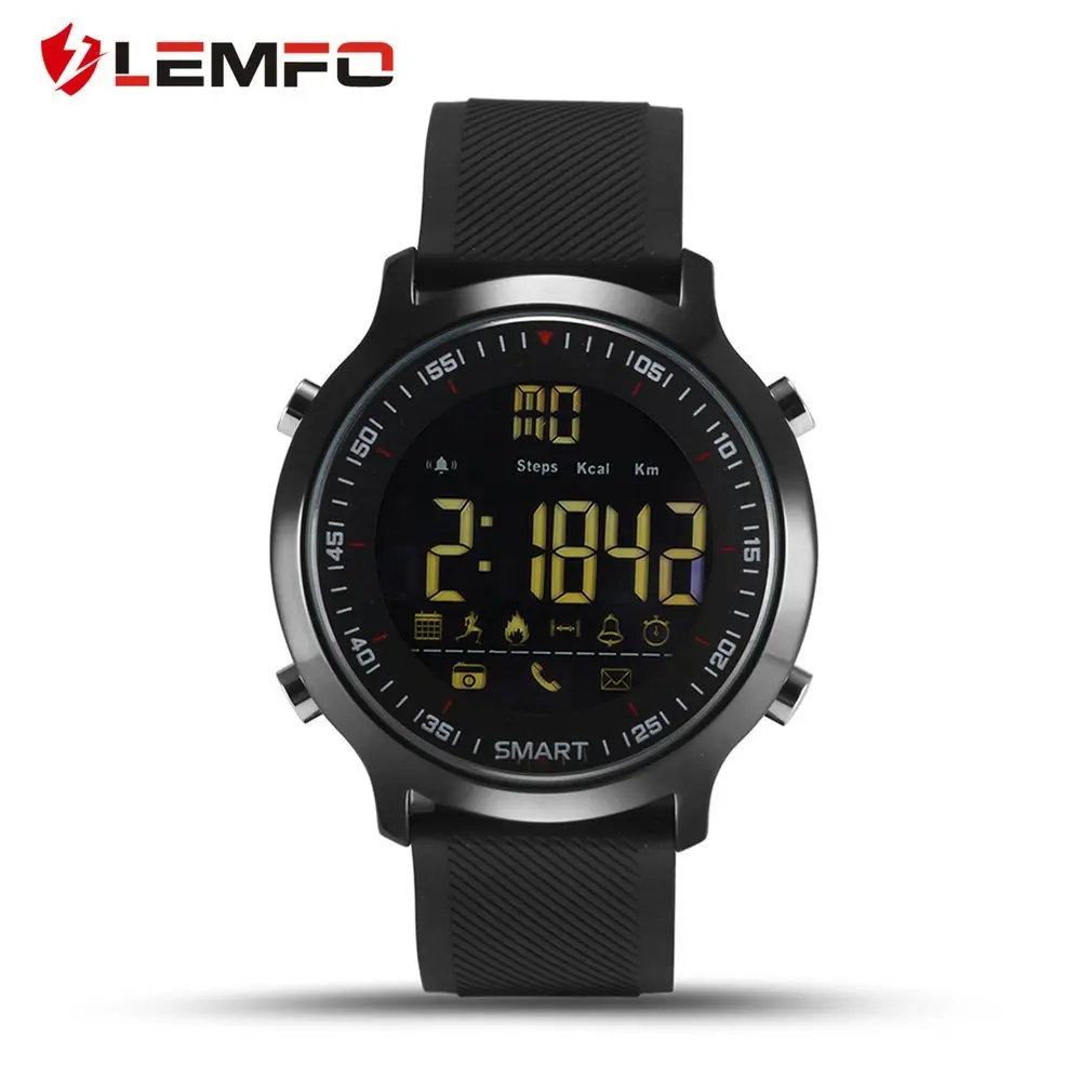 EX18 шагомер водонепроницаемый смарт часы дистанционное управление камера