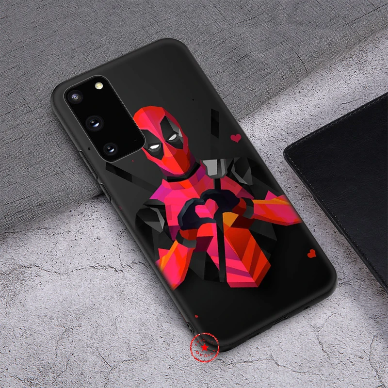 Мягкий чехол для телефона Deadpool Marvel Samsung Galaxy S20 Ultra Note 10 Plus S10 Lite A91 A81 A71 A51 |