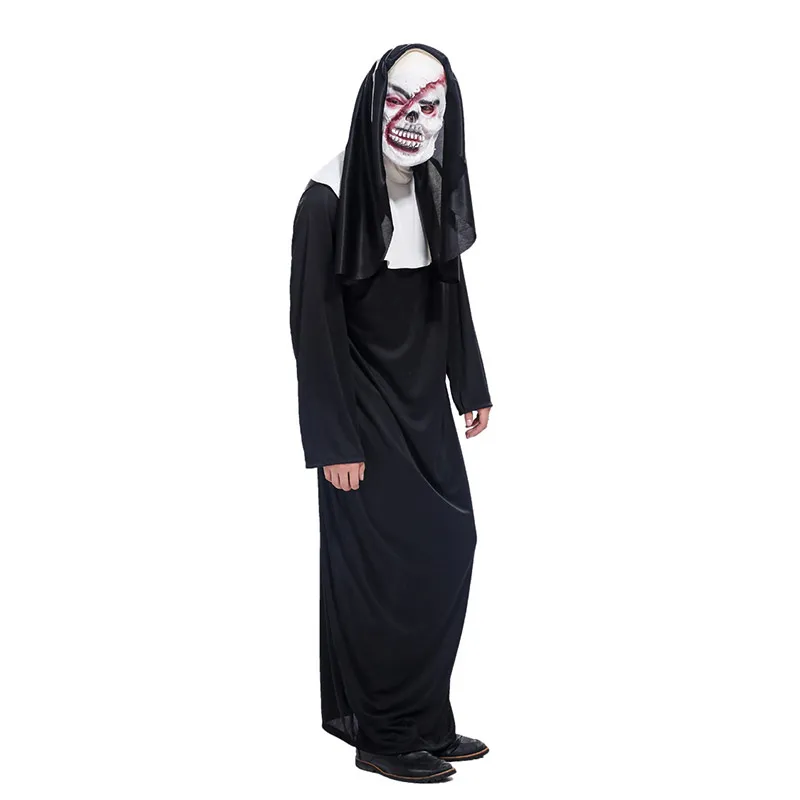 Хэллоуин Карнавальная одежда смерть Мрачный Жнец костюм вечерние с Screepy