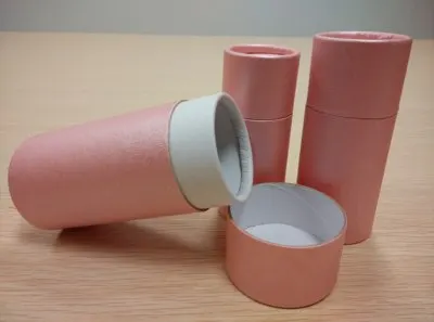 Pink 50 шт упаковочная картонная трубка из крафт-бумаги для подарков/ювелирных изделий/косметики/жидких Бутылок/эфирных 30 мл бутылок для масла упаковочная коробка - Цвет: Pink