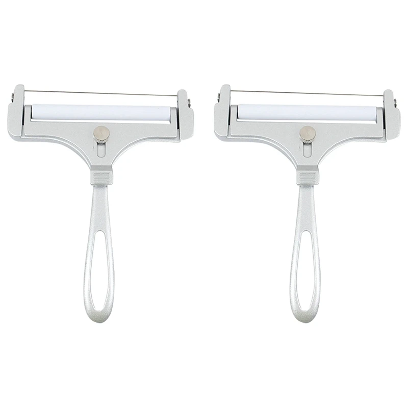 

Резак для сыра из нержавеющей стали, резак для сыра с регулируемой толщиной для мягких, полутвердых сыров