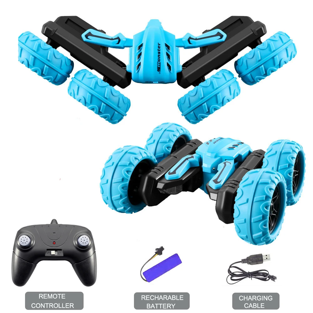 

Racing RC Car Stunt Car Toys For Kids Boys 2.4G Double Side Tipper Remote Control Cars Model Gift For Children 7-14Ten Kids Toys