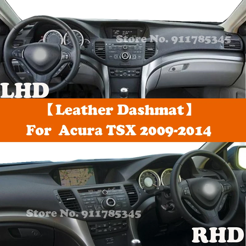 

Suede Leather Dashmat Accessories Car-Styling Dashboard Covers Pad Sunshade For Acura TSX V-6 Sport CU 2009 2010 2011 2012-2014