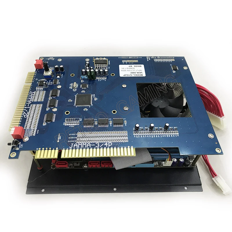 Аркадная машина pcb multi Game King 2019 в 1 игровой бокс JAMMA до 4 игроков два шкафа с блоком