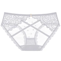 women transparent briefs panties teenage girls high fashion underwear hollow mesh intimate designer panty black white xs l 5005