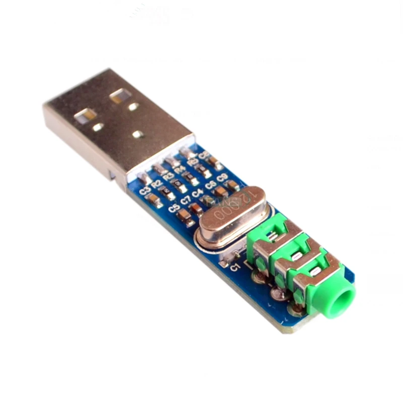 Мини-звуковая карта 5 в постоянного тока PCM2704 USB DAC HIFI звуковая питания декодер