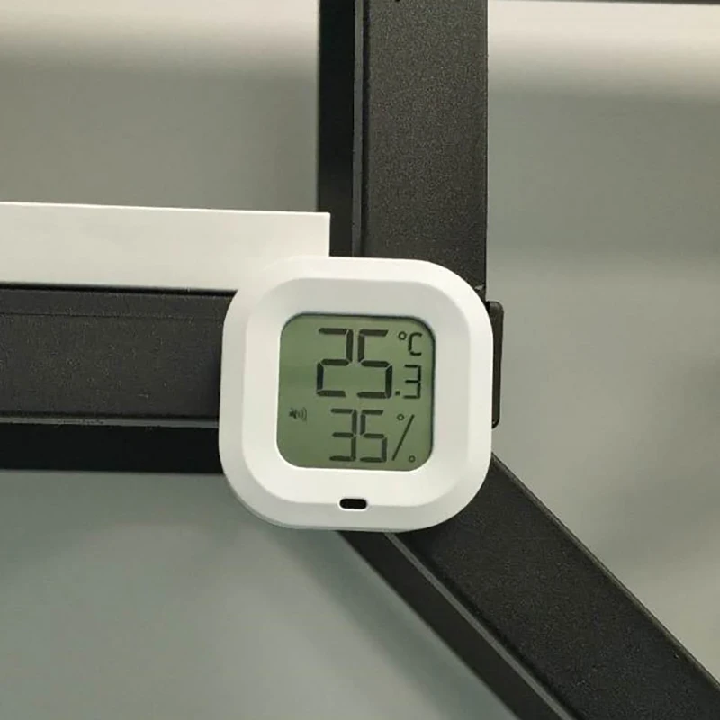 

Wireless Thermometer Hygrometer App Control Bluetooth Humidity Temperature Sensor with Alarm and Data Storage