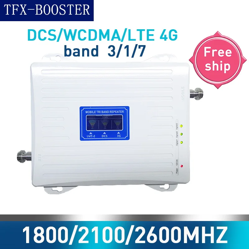 TFX-BOOSTER трехдиапазонный мобильный сотовый усилитель gsm ретранслятор 3G 4G Мобильный