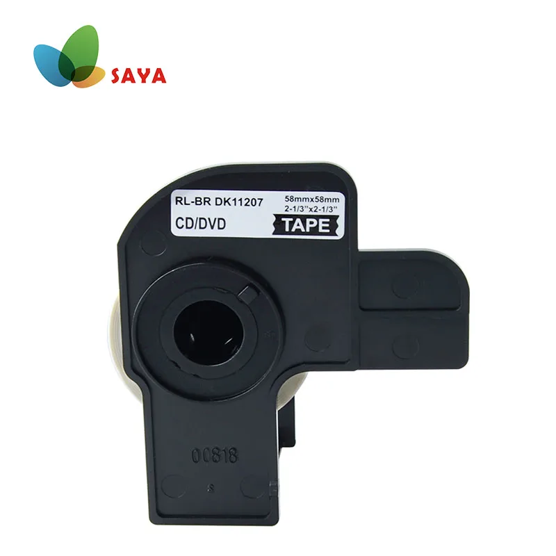 1 рулон этикетки ленты DK-11207 58 мм x 100 страниц/roall непрерывная Совместимость для Brother