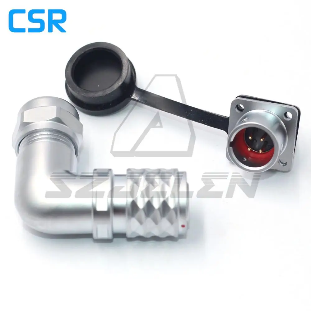 WEIPU SF1214P/SF1213S 4-контактный водонепроницаемый разъем, женская и мужская розетки, фотомагнитные разъемы питания IP67