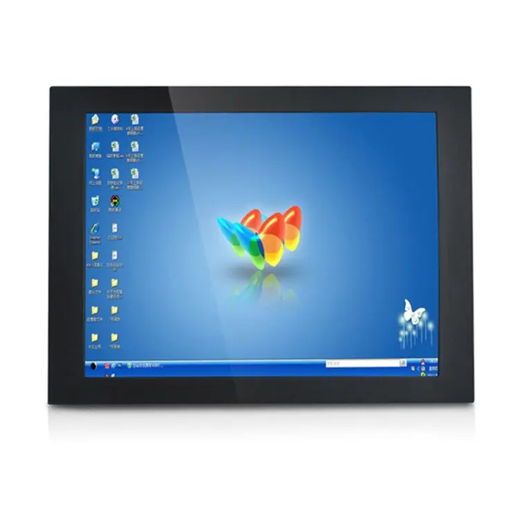 17 inch all in one embedded fanless industrial touch screen tablet pc