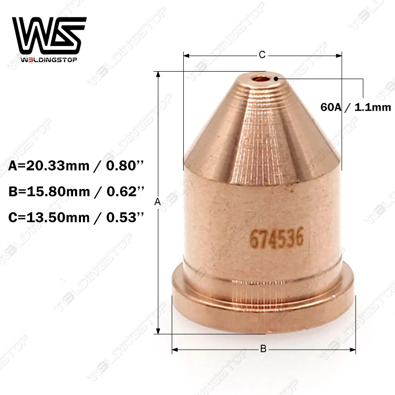 249929 или 674536 наконечники насадок плазменный резак фонарь для Miller XT60 XT60M PKG/5 |