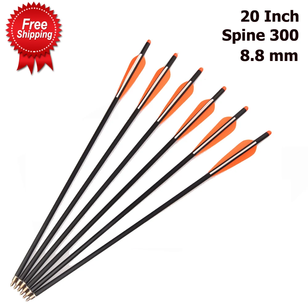 Набор сменных наконечников для стрельбы из лука 20 дюймов диаметр 8 мм|Лук и