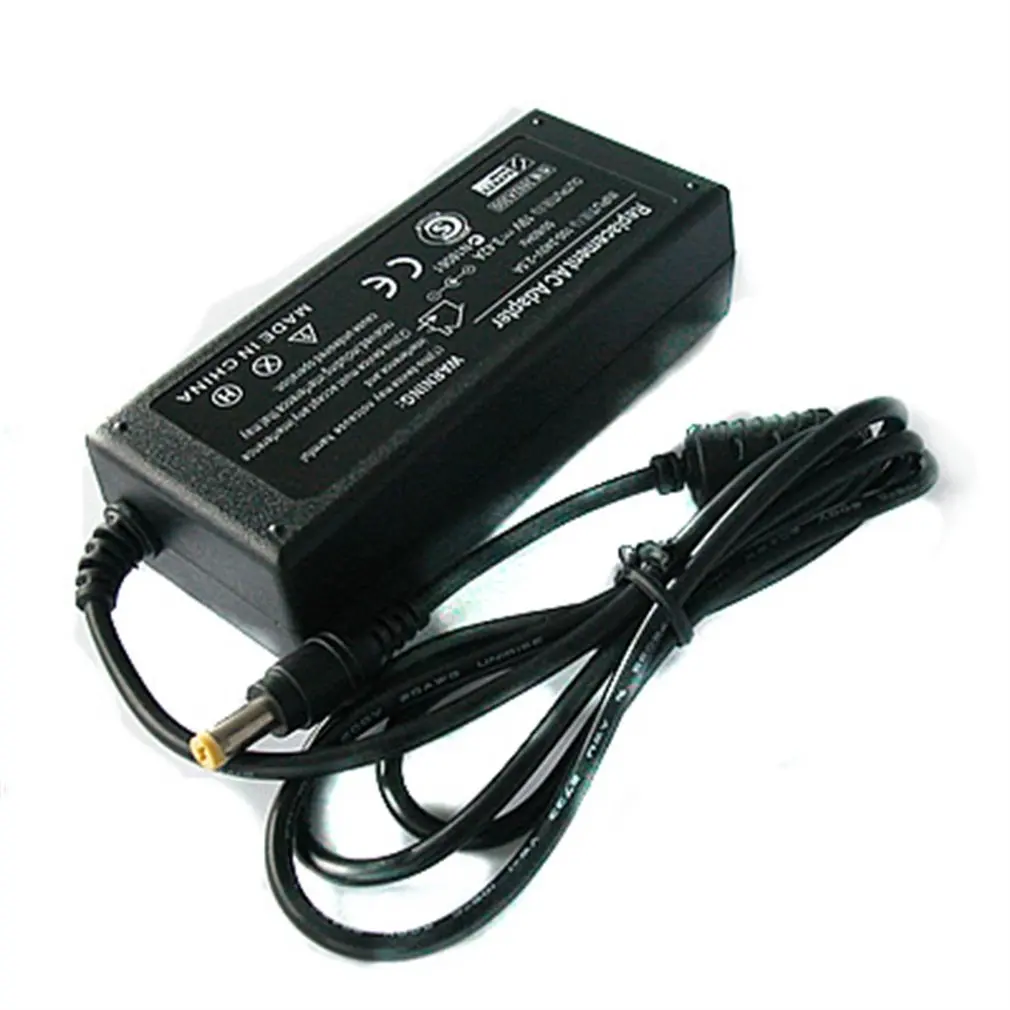 

19V 3.42A for AC Charger Power Battery Laptop Adapter Plug portable durable black color useful