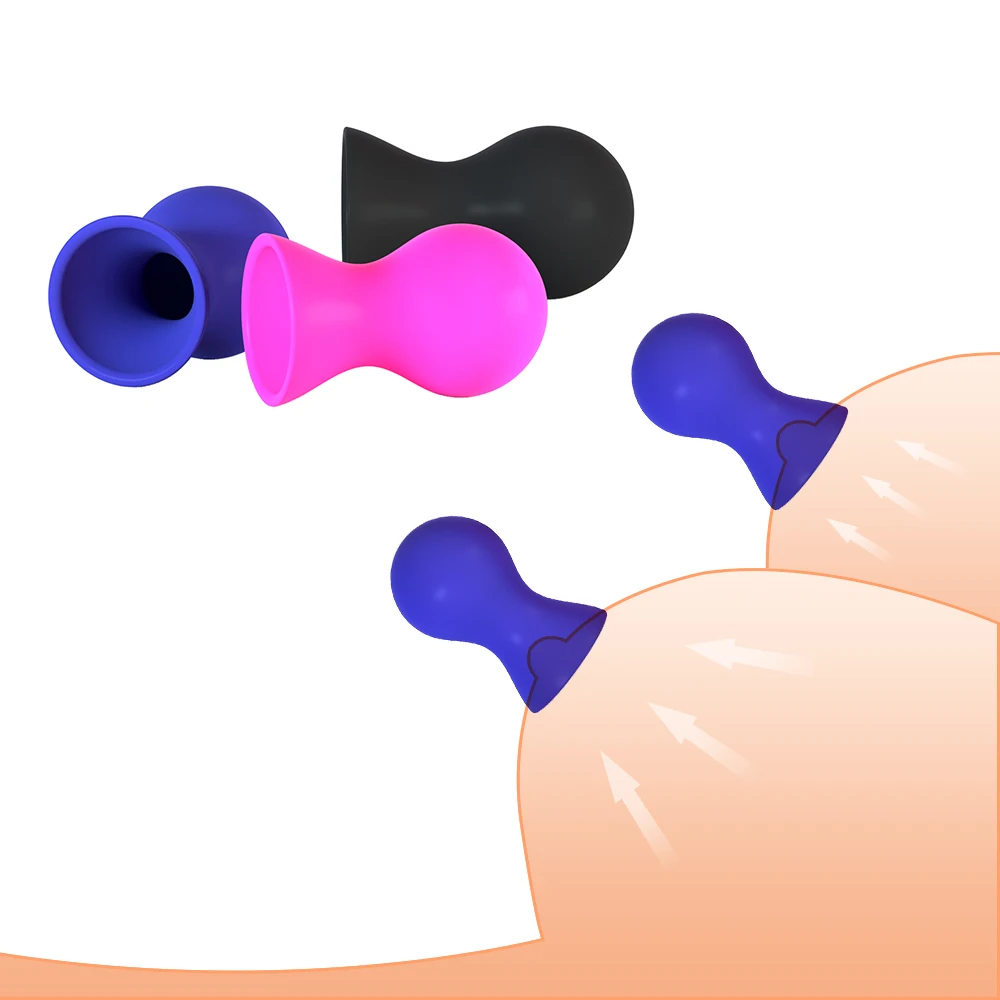 Насос для сосков секс-шоп со стимулятором точки G на присоске массажер груди