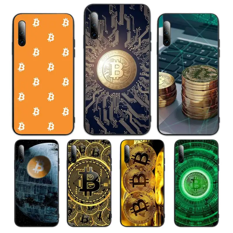 

Bitcoin coins Phone Case For Xiaomi pocophone F1 mi10lite 5 8se pro note2 3 6 8explorer 9t a2lite Cover Fundas Coque