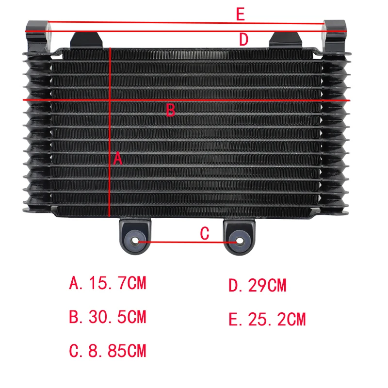 Мотоцикл алюминиевый радиатор мотоцикл части масляный для Suzuki GSF1200 Bandit 1996 2000 GSF1200N
