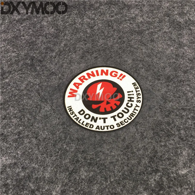 Автомобильный Стайлинг Виниловая наклейка Предупреждение ющая система