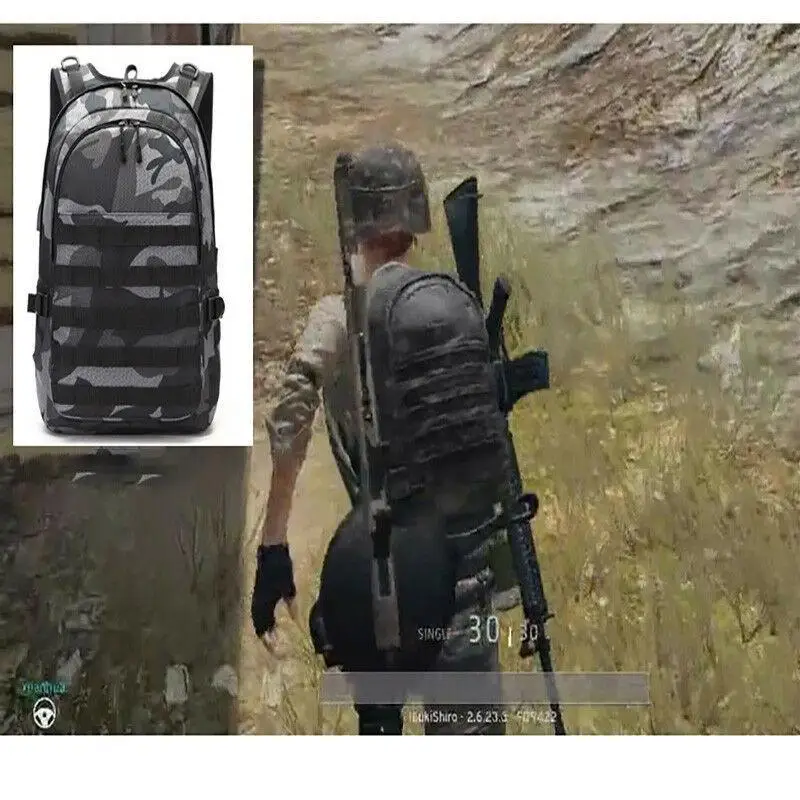 Рюкзак для игры в Pubg уровень 3 креативный подарок сумка на плечо с изображением